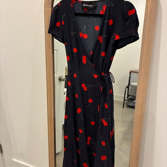 Realisation Par Teale dress in Wild Cherry - Picture 3 of 5